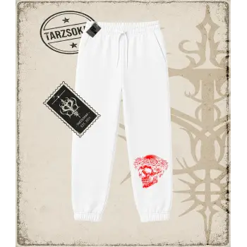 SKULL   Unisex Jogger Eşofman Altı