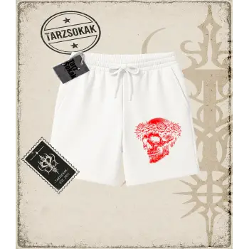 SKULL   Unisex Şort