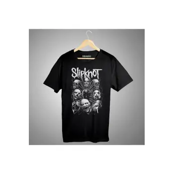 Slipknot Band Baskılı Unisex Tişört