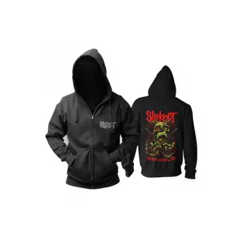 Slipknot Hoodie Fermuarlı Kapüşonlu Tip76 14059