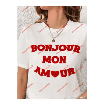 Slogan Unisex Yazılı Oversize Tshirt TWGWBR16