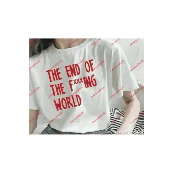 Slogan Unisex Yazılı Oversize Tshirt TWGWBR56