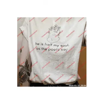 Slogan Unisex Yazılı Oversize Tshirt TWGWBR7