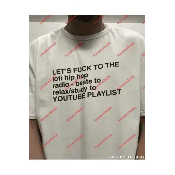 Slogan Unisex Yazılı Oversize Tshirt TWGWBR72