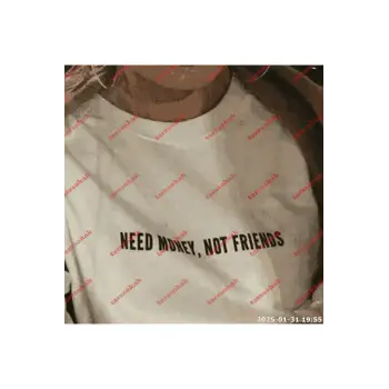 Slogan Unisex Yazılı Oversize Tshirt TWGWBR9