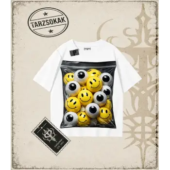 SMILEY Oversize Unisex Tişört