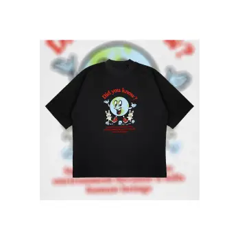 Smoke Is Good Oversize Unisex Pamuklu Nefes Alan Kalın Kumaşlı
