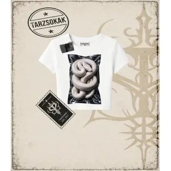 SNAKE Kadın Baby Tee