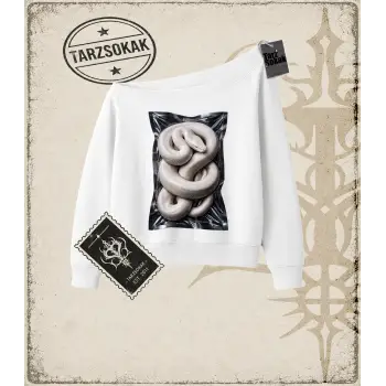 SNAKE Kadın Kayık Yaka Sweatshirt