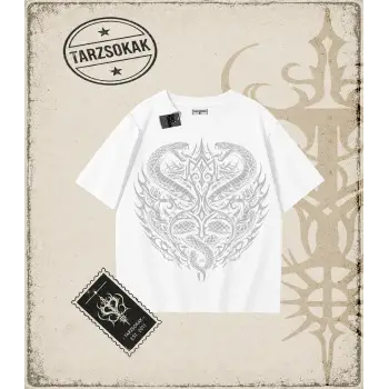 SNAKE   Oversize Unisex Tişört
