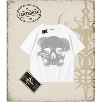 SNAKE SKULL Oversize Unisex Tişört