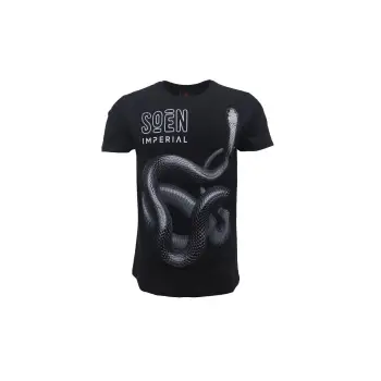 Soen Imperial Band Baskılı Penye Tişört