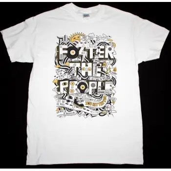 SOLSTICE 1992 NEW WHITE T-SHIRT ÖN BASKILI