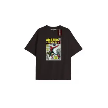 Spider-Man Gazete baskı Model No Way Home Tshirt