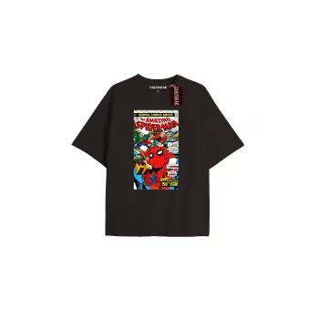 Spider-Man Gazete baskı Model No Way Home Tshirt