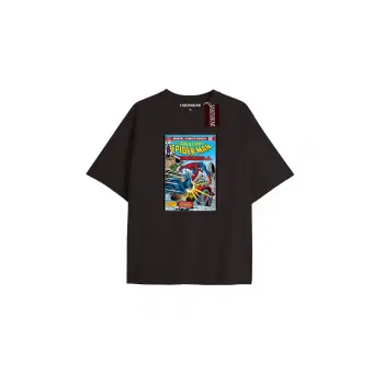 Spider-Man Gazete baskı Model No Way Home Tshirt