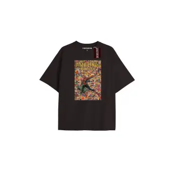 Spider-Man Gazete baskı Model No Way Home Tshirt