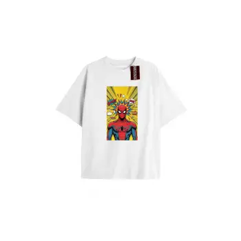 Spider-Man Gazete baskı Model No Way Home Tshirt