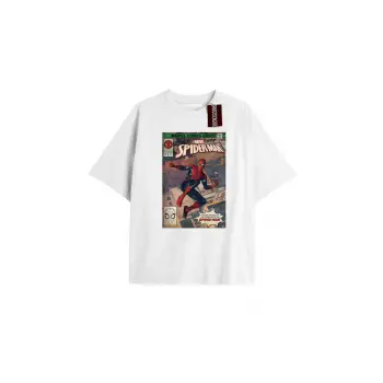 Spider-Man Gazete baskı Model No Way Home Tshirt
