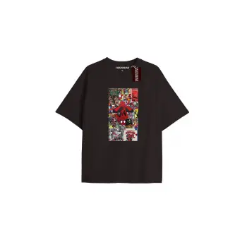 Spider-Man Gazete baskı Model No Way Home Tshirt