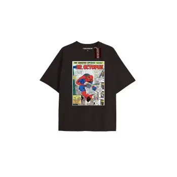 Spider-Man Gazete baskı Model No Way Home Tshirt