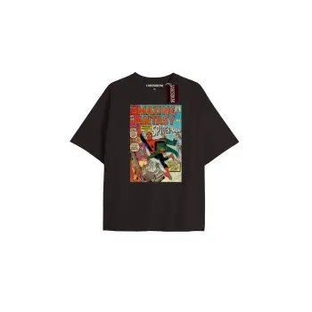 Spider-Man Gazete baskı Model No Way Home Tshirt
