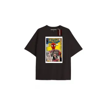 Spider-Man Gazete baskı Model No Way Home Tshirt