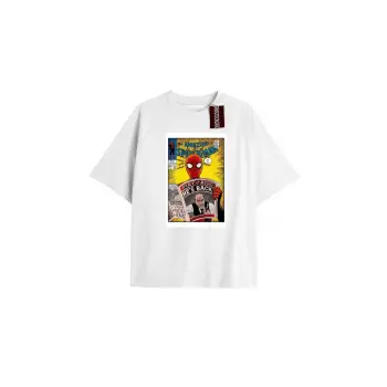 Spider-Man Gazete baskı Model No Way Home Tshirt