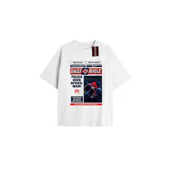 Spider-Man Gazete baskı Model No Way Home Tshirt