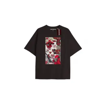 Spider-Man Gazete baskı Model No Way Home Tshirt