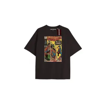 Spider-Man Gazete baskı Model No Way Home Tshirt