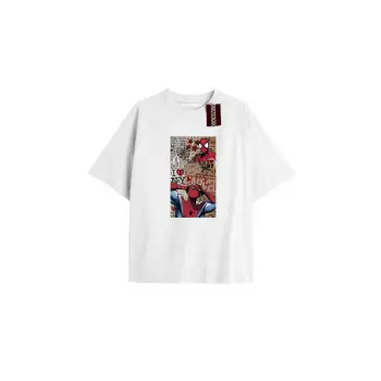 Spider-Man Gazete baskı Model No Way Home Tshirt