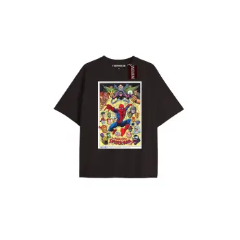 Spider-Man Gazete baskı Model No Way Home Tshirt