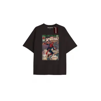 Spider-Man Gazete baskı Model No Way Home Tshirt