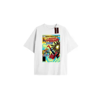 Spider-Man Gazete baskı Model No Way Home Tshirt