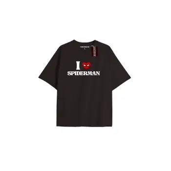 Spider-Man Gazete baskı Model No Way Home Tshirt