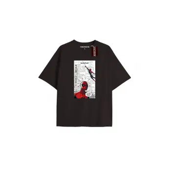 Spider-Man Gazete baskı Model No Way Home Tshirt