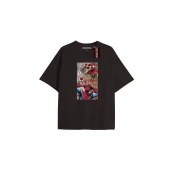 Spider-Man Gazete baskı Model No Way Home Tshirt
