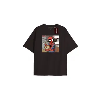 Spider-Man Gazete baskı Model No Way Home Tshirt