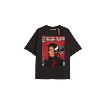 Spider-Man Gazete baskı Model No Way Home Tshirt