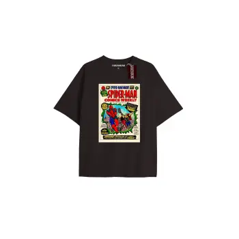 Spider-Man Gazete baskı Model No Way Home Tshirt