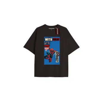Spider-Man Gazete baskı Model No Way Home Tshirt