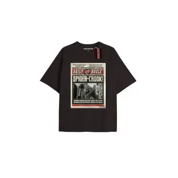 Spider-Man Gazete baskı Model No Way Home Tshirt