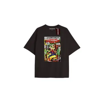 Spider-Man Gazete baskı Model No Way Home Tshirt