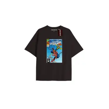 Spider-Man Gazete baskı Model No Way Home Tshirt