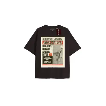 Spider-Man Gazete baskı Model No Way Home Tshirt