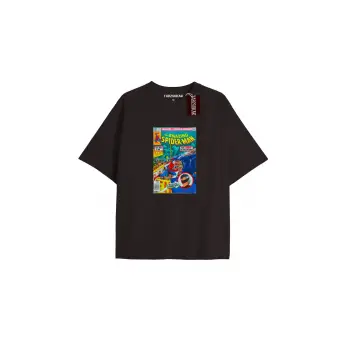 Spider-Man Gazete baskı Model No Way Home Tshirt