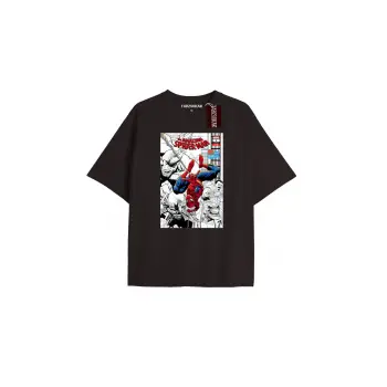 Spider-Man Gazete baskı Model No Way Home Tshirt