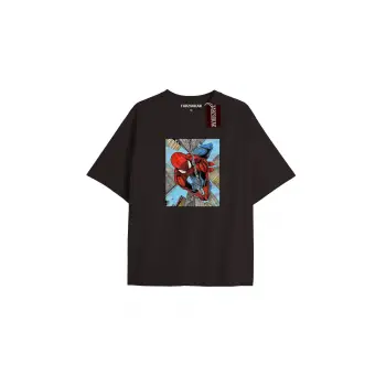 Spider-Man Gazete baskı Model No Way Home Tshirt