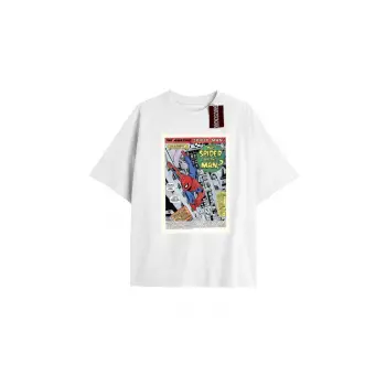 Spider-Man Gazete baskı Model No Way Home Tshirt